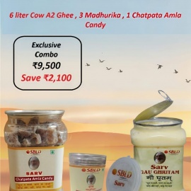 Ghee 6 ltr(Offer- Festival) - Free 3 Madhurika 1 Chatpata Amla candy 600 gram